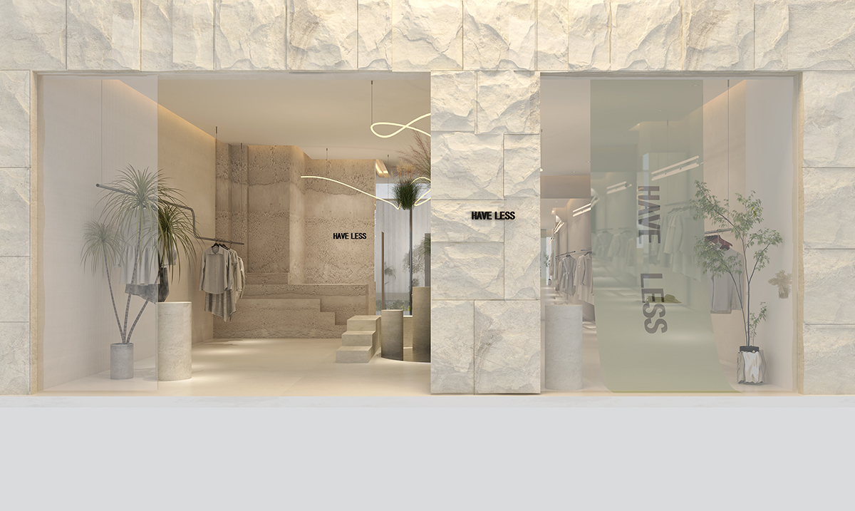 木(mù)色商場(chǎng)服裝店(diàn) 